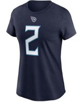 Nike Men's Julio Jones Navy Tennessee Titans Player Name Number T-Shirt