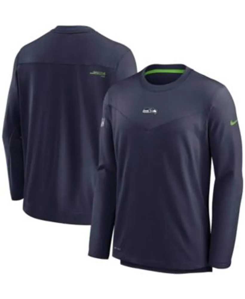 Men's NFL x Staple Navy Seattle Seahawks All Over Print Pullover Hoodie