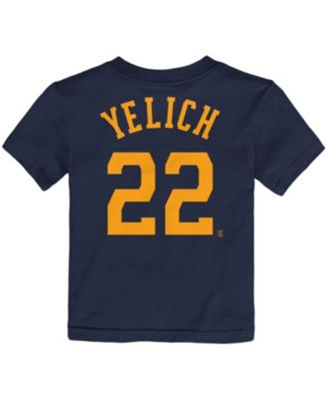 Lids Christian Yelich Milwaukee Brewers Nike Toddler Home Replica Player  Jersey - Cream