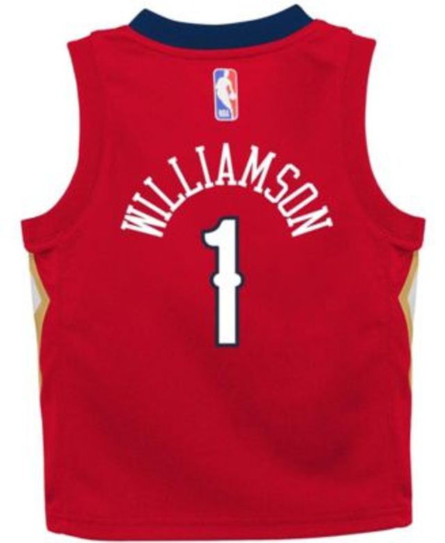 Women's Jordan Brand Zion Williamson Red New Orleans Pelicans Statement Edition Name & Number T-Shirt Size: Medium