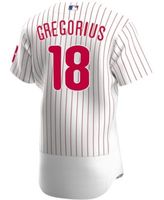 Nike Men's Didi Gregorius White Philadelphia Phillies Home Authentic Player  Jersey