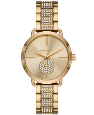 Women's Portia Gold-Tone Stainless Steel Bracelet Watch, 36mm