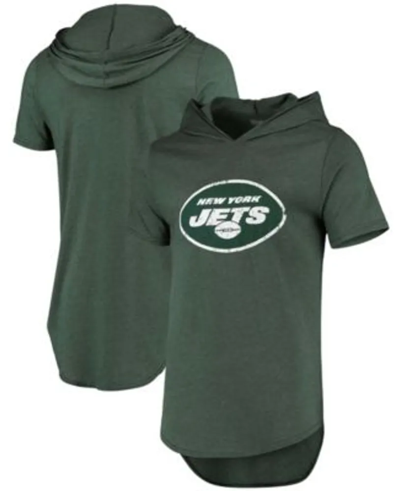 Nike Men's Heathered Gray New York Jets Primary Logo T-Shirt