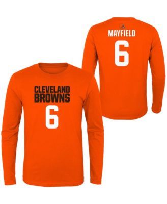 Outerstuff Youth Amari Cooper Brown Cleveland Browns Mainliner Player Name & Number T-Shirt