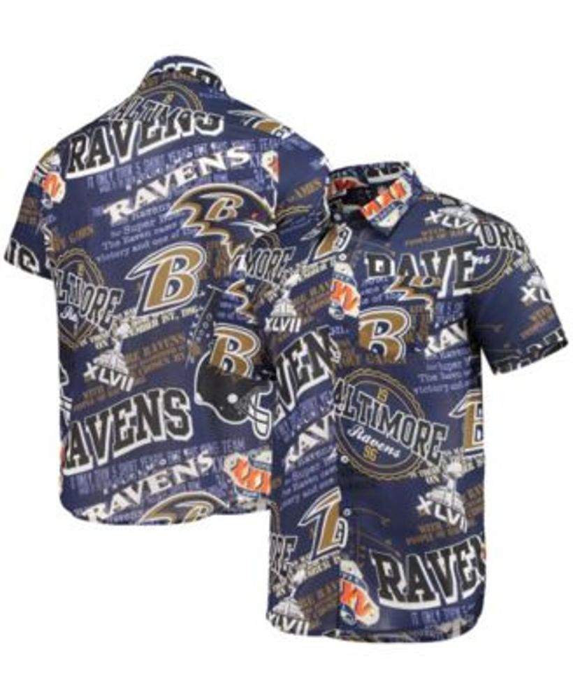 FOCO Cleveland Browns NFL Mens Hawaiian Button Up Shirt