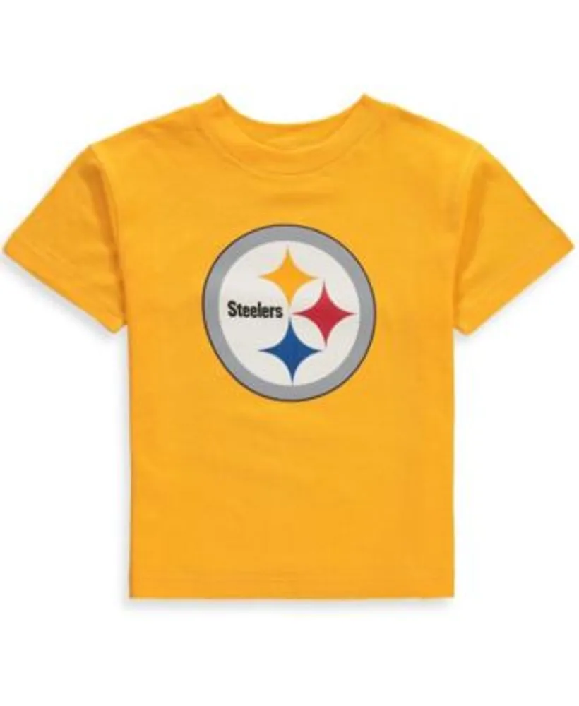 Outerstuff Preschool Boys and Girls Black Pittsburgh Steelers Team Logo Long  Sleeve T-shirt - Macy's