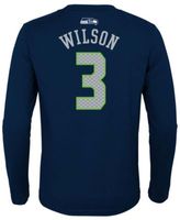 Lids Russell Wilson Seattle Seahawks Youth Primary Gear Name & Number Long  Sleeve T-Shirt - College Navy