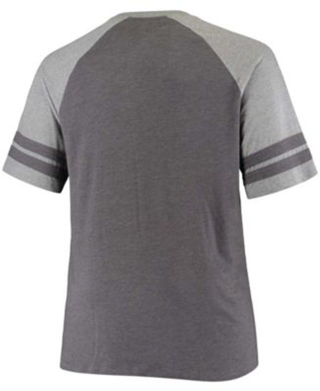 Fanatics Men's Branded Black and Heathered Gray San Francisco Giants Big  Tall Colorblock T-shirt