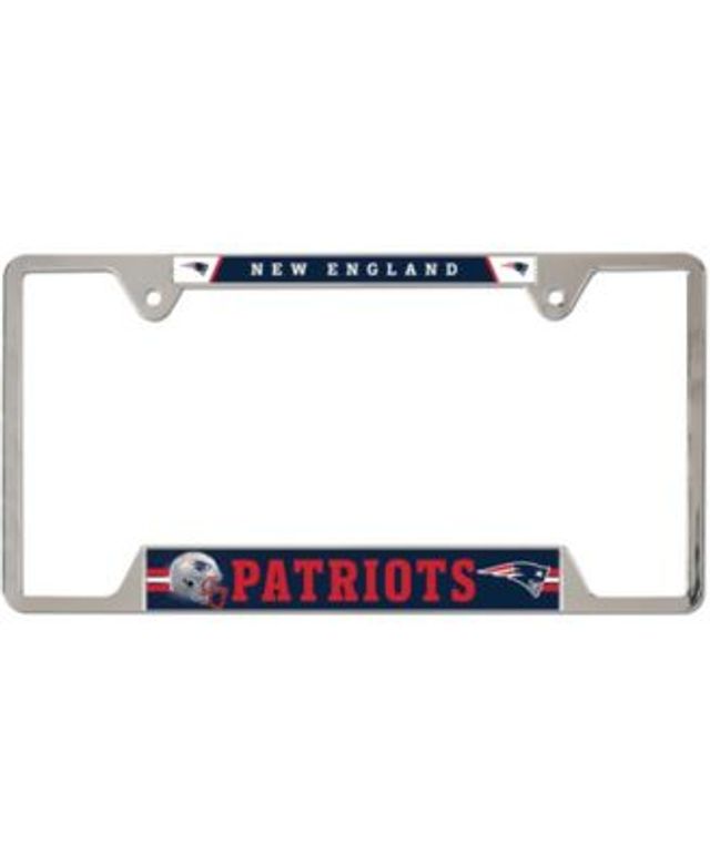 CAROLINA PANTHERS CARBON BACKGROUND 6"X12" METAL LICENSE PLATE  FRAME WINCRAFT