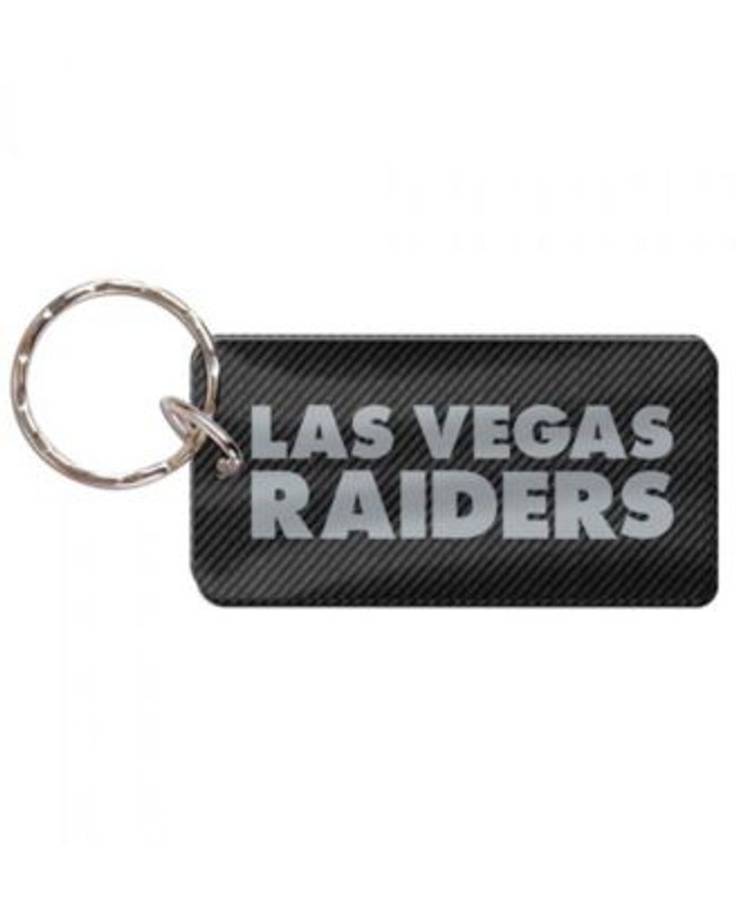 Stockdale Multi Las Vegas Raiders Carbon Printed Acrylic Team Color Keychain
