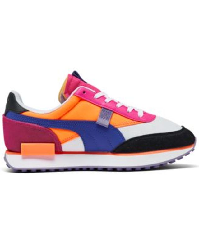 colourful puma sneakers