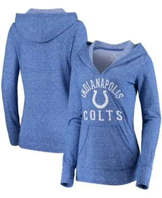 New Era Women's Indianapolis Colts Color Block Grey T-Shirt