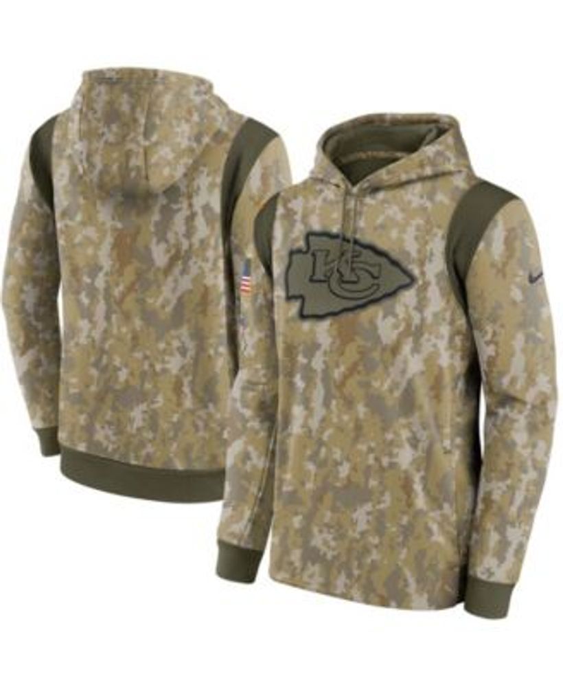 Kansas City Chiefs Nike 2022 Salute To Service Therma Performance Pullover  Hoodie - Camo - Youth