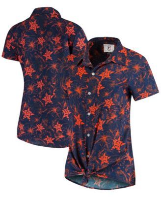 Concepts Sport Orange And Navy Houston Astros Big And Tall T-shirt