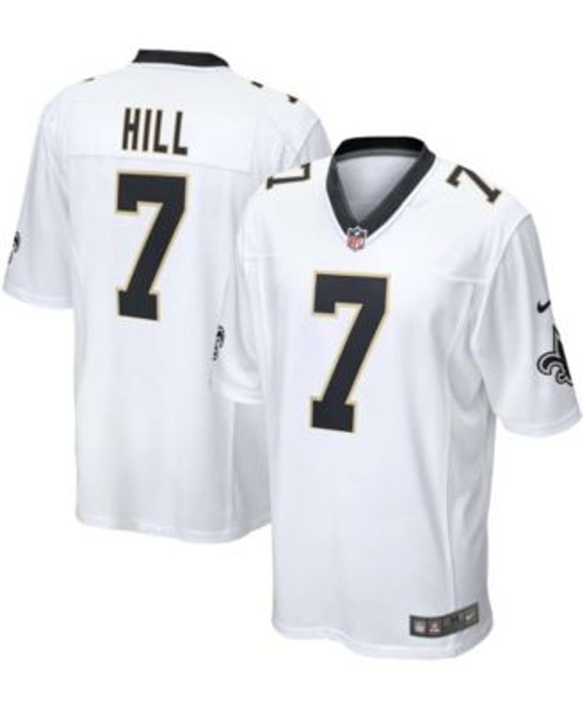 Nike Men's Taysom Hill White New Orleans Saints Game Jersey