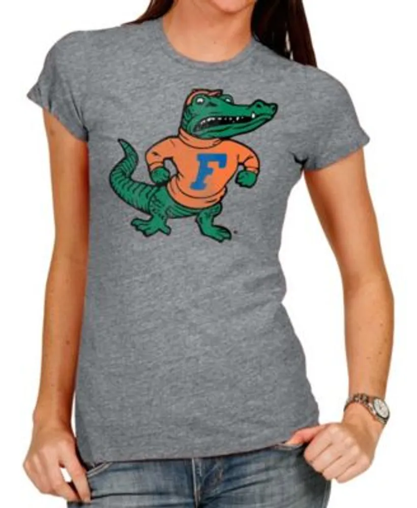 Florida Gators Nike Vintage Logo Tri-Blend T-Shirt - Heather Royal