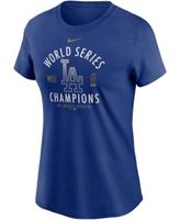 Nike Women's Royal Los Angeles Dodgers 2020 World Series Champions T-shirt  - Macy's