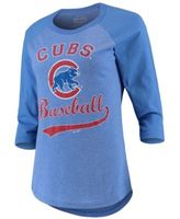 Nike Cubs Summer Breeze Raglan Fashion T-Shirt - Women's