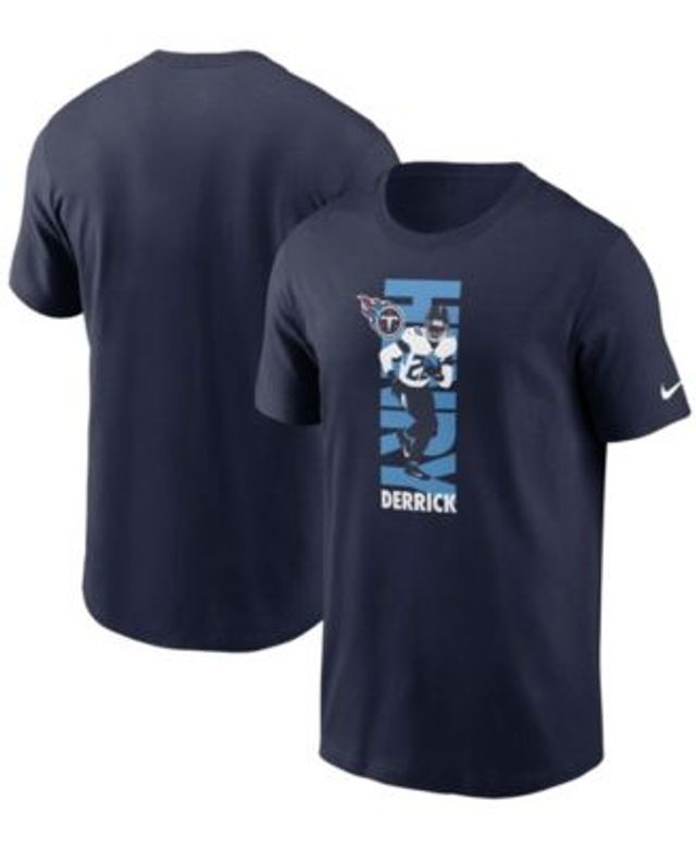 Nike Women's Derrick Henry Navy Tennessee Titans Player Name Number T-shirt  - Macy's