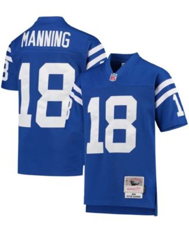 Peyton Manning Indianapolis Colts Mitchell & Ness Youth 1998 Legacy Retired Player Jersey - Royal