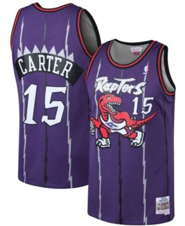 Mitchell & Ness Big Boys Vince Carter Toronto Raptors Hardwood Classic  Player T-Shirt - Macy's