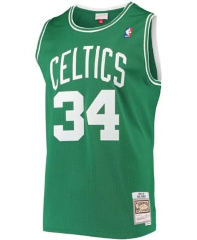 Men's Mitchell & Ness Paul Pierce Gray Boston Celtics Graphic T-Shirt 