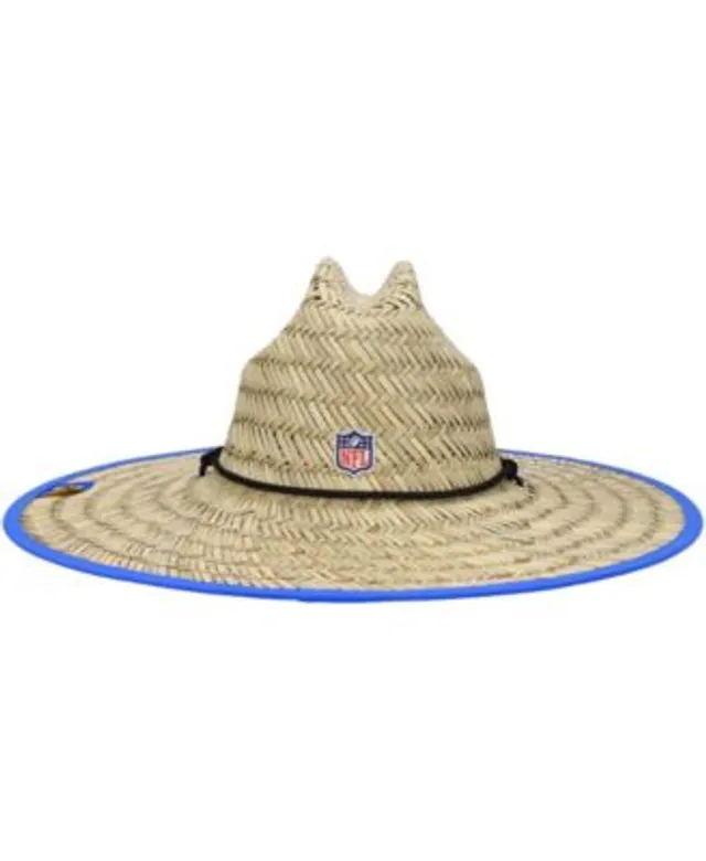 New Era Men's Natural Atlanta Falcons 2021 NFL Training Camp Official Straw Lifeguard Hat