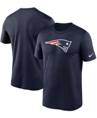 Nike Men's Big and Tall Red New England Patriots Primary Logo T-shirt