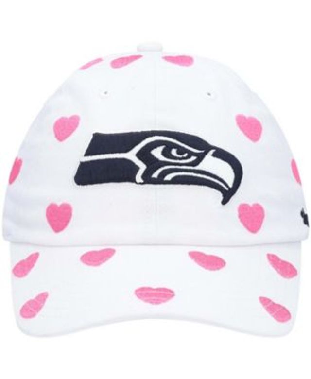 '47 Toddler Girls White Denver Broncos Surprise Clean Up Adjustable Hat - White