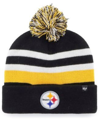 Pittsburgh Steelers New Era Yellow Core Knit Hat