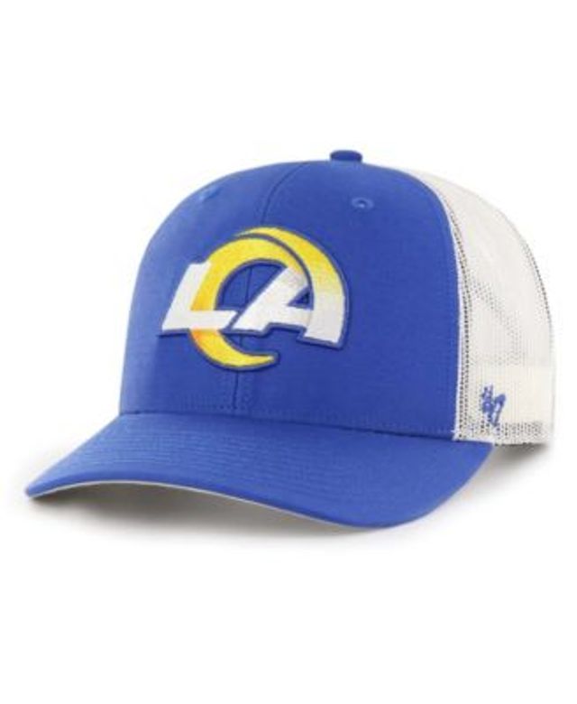 Men's '47 Royal Los Angeles Rams Cumberland Trucker Snapback Hat