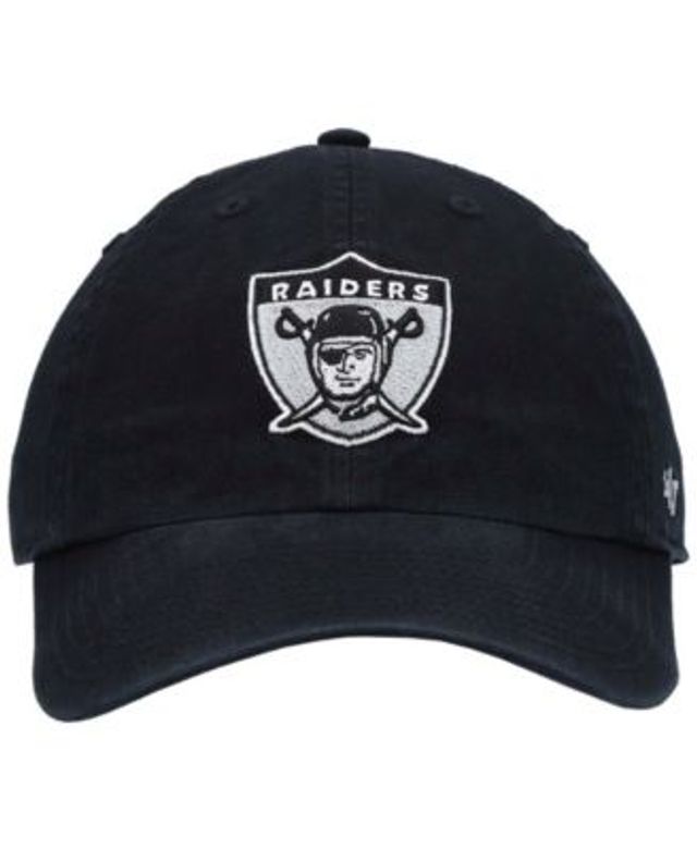 Las Vegas Raiders '47 Clean Up Script Adjustable Hat - White