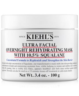 Ultra Facial Overnight Hydrating Mask With 10.5% Squalane, 3.4 oz. 