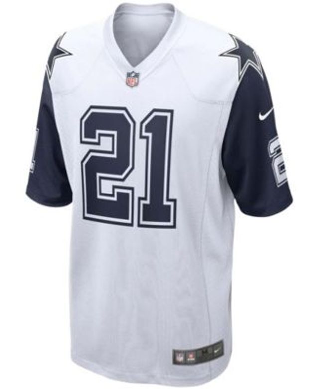 Nike Men's Ezekiel Elliott White Dallas Cowboys Vapor Elite Jersey - Macy's