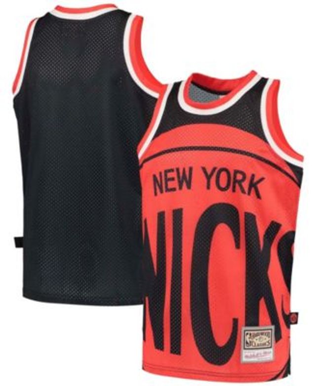 New York Knicks Blank Youth 8-20 Black City Edition Swingman Jersey