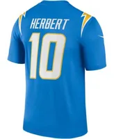 Nike, Shirts, Los Angeles Chargers Justin Herbert Jersey Navy Alternate  Mens Large New