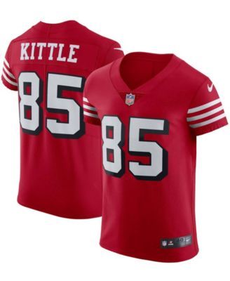 Men's Nike George Kittle Scarlet San Francisco 49ers Player Game Jersey Size: 3XL