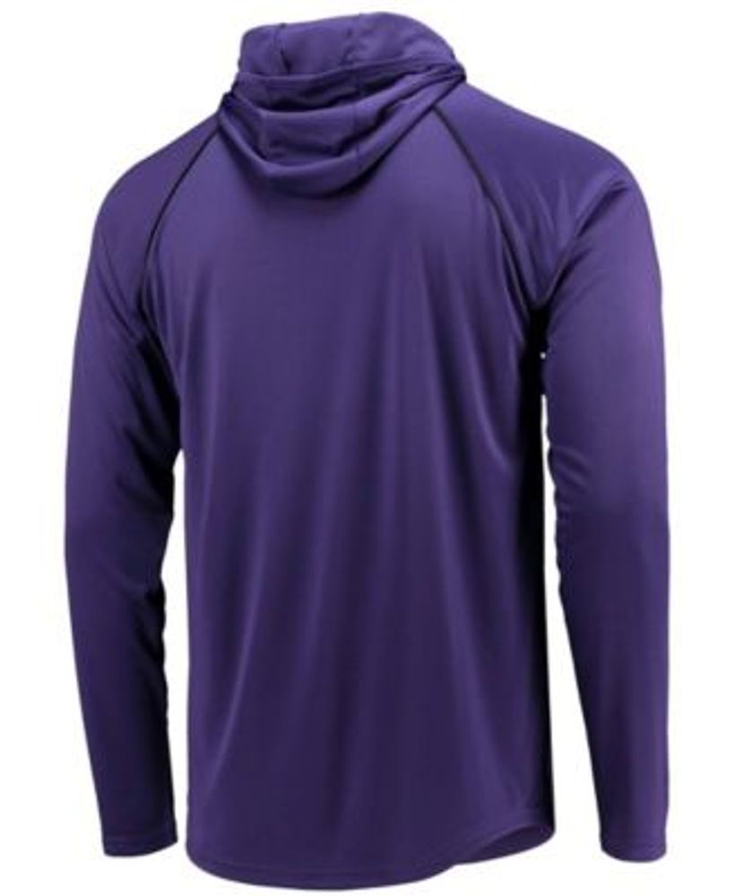 Fanatics Branded Purple Baltimore Ravens on The Ball Pullover Hoodie