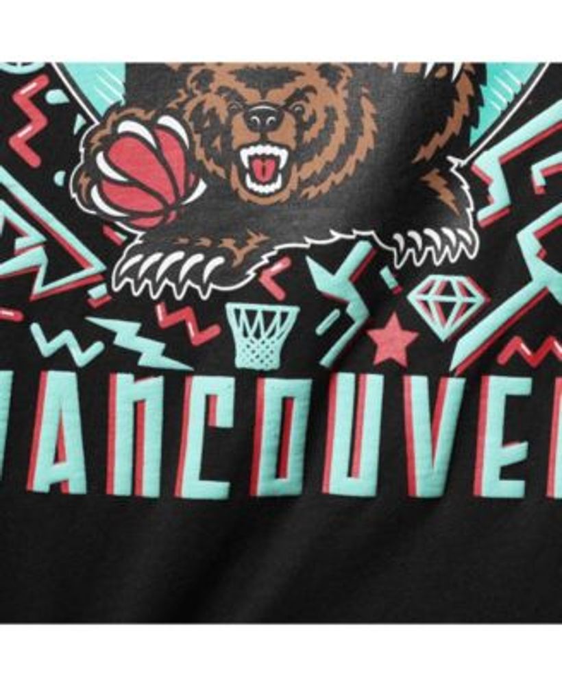 Youth Mitchell & Ness Black Vancouver Grizzlies Hardwood