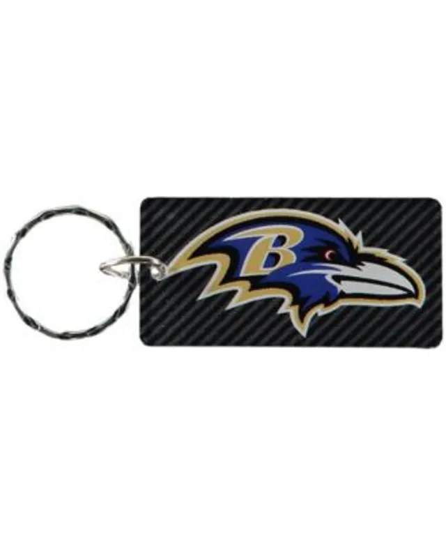 Stockdale Multi Baltimore Ravens Jersey Printed Acrylic Team Color Logo  Keychain