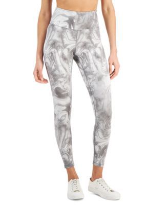 Marble Compression Leggings, Created for Macy's