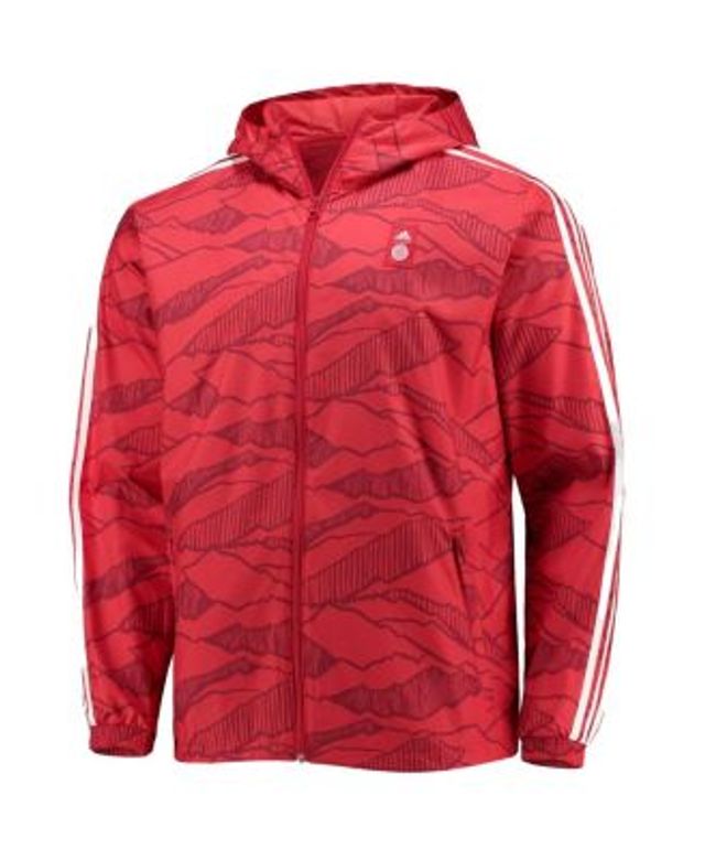 Mitchell & Ness Men's Red Philadelphia Phillies Undeniable Full-Zip Hoodie  Windbreaker Jacket