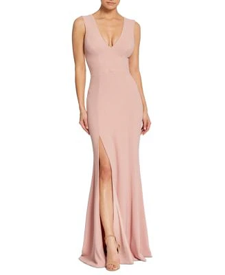 Sandra V-Neck Gown