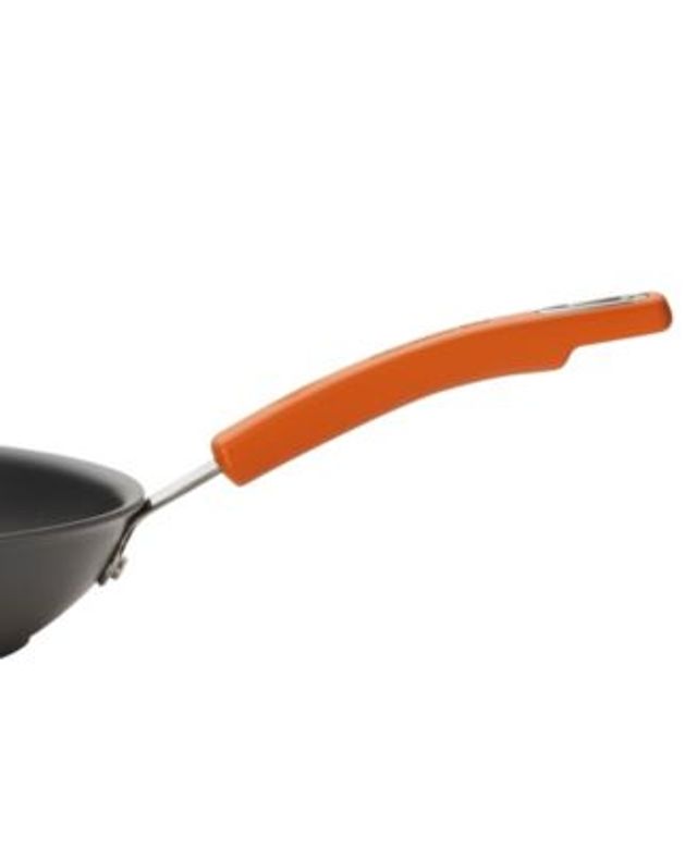 Rachael Ray Hard Enamel 11 Covered Stir Fry - Macy's