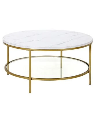 Sivil 36" Round Coffee Table