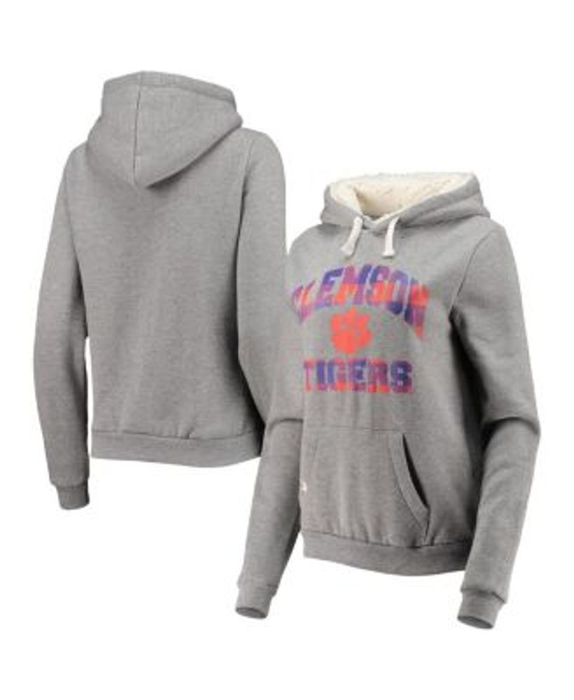 Clemson Tigers Plaid Sherpa Pullover 