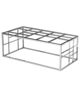 Clear Rectangular Coffee Table