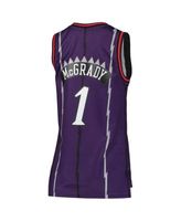 Youth Toronto Raptors Tracy McGrady Mitchell & Ness Purple 1998/99 Hardwood  Classics Swingman Throwback Jersey