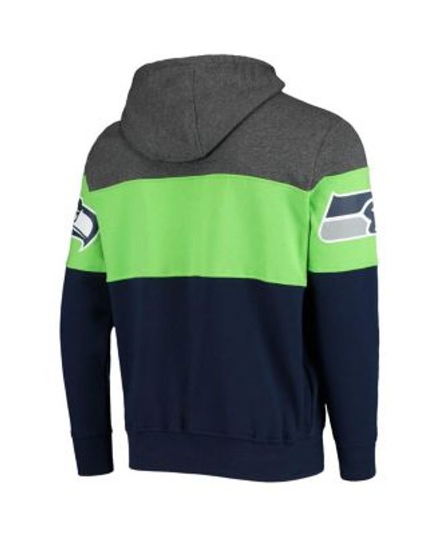 Mitchell & Ness Men's Neon Green, Royal Seattle Seahawks Head Coach Pullover  Hoodie - Macy's