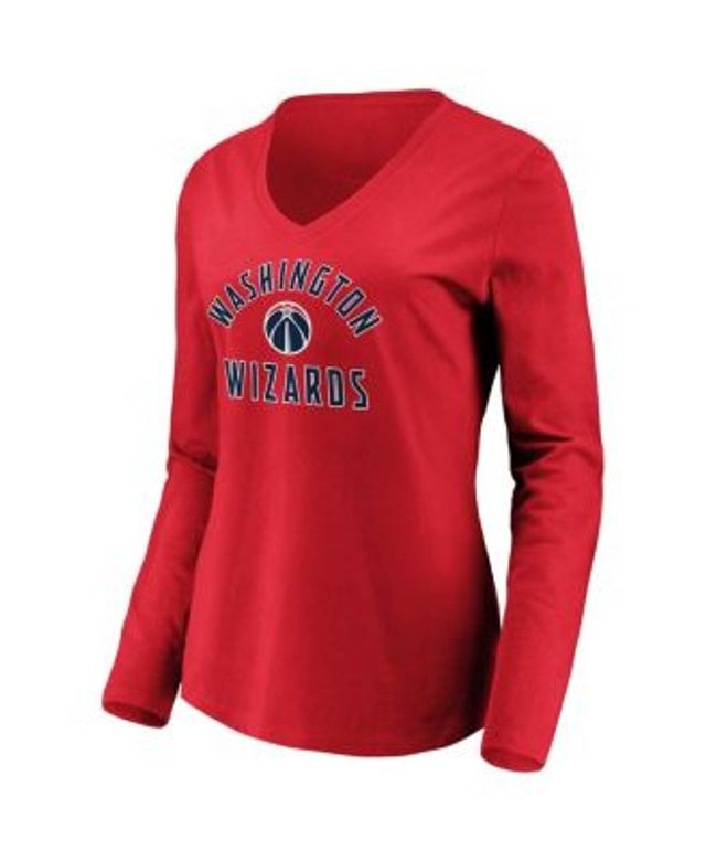 Women's Washington Wizards Fanatics Branded Navy/Red Dreams Sleeve